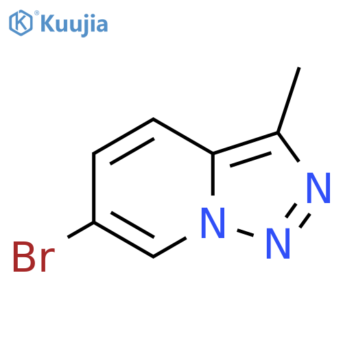 6-Bromo-3-methyl-[1,2,3]triazolo[1,5-a]pyridine structure