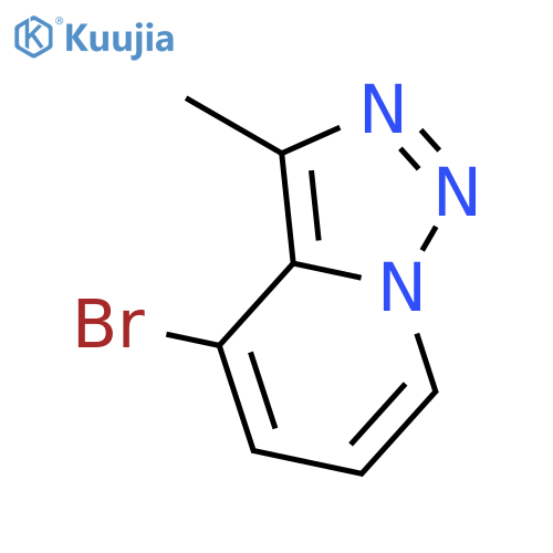 4-bromo-3-methyltriazolo[1,5-a]pyridine structure