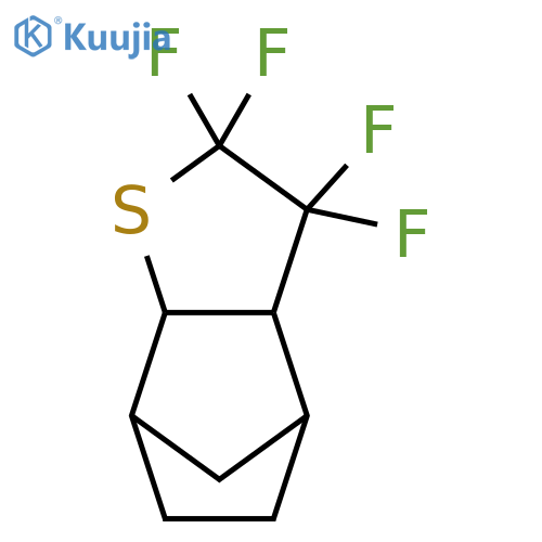 4,7-Methanobenzo[b]thiophene,2,2,3,3-tetrafluorooctahydro- structure