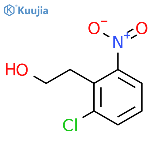 2-(2-Chloro-6-nitrophenyl)ethanol structure