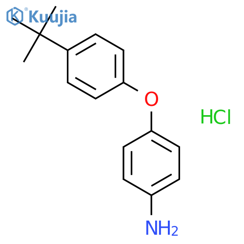 4-4-(tert-Butyl)phenoxyaniline Hydrochloride structure