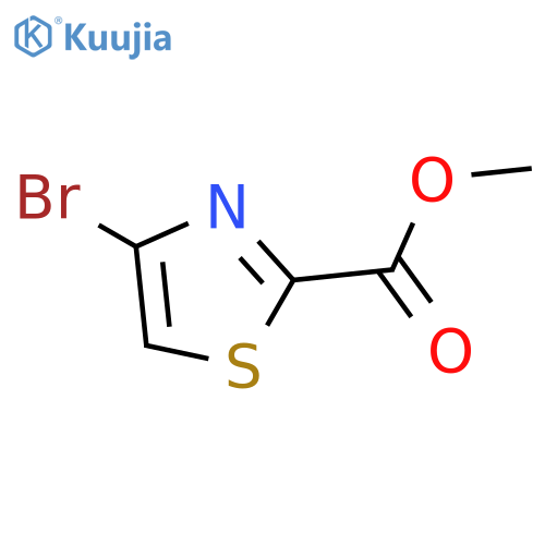 methyl 4-bromo-1,3-thiazole-2-carboxylate structure