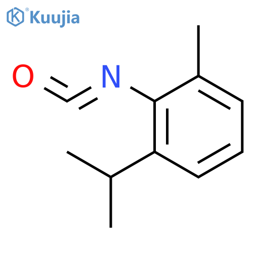 2-isopropyl-6-methylphenyl isocyanate structure