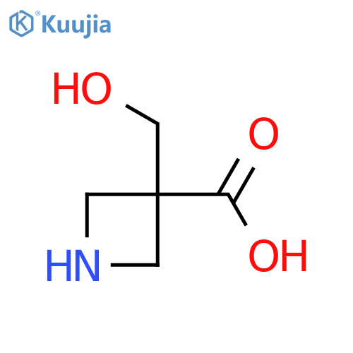 3-(hydroxymethyl)azetidine-3-carboxylic acid structure