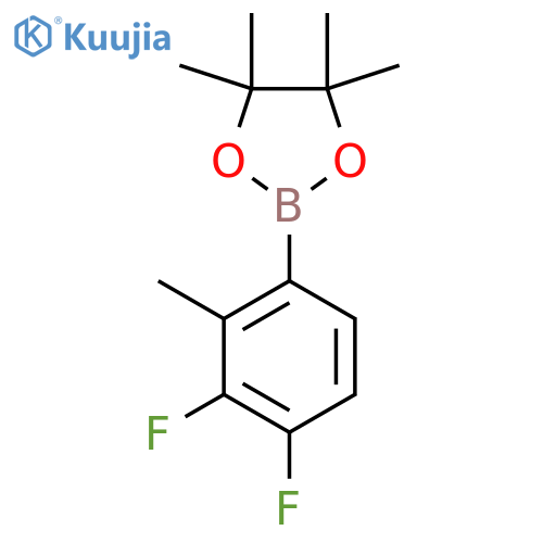 3,4-Difluoro-2-methylbenzeneboronic Acid Pinacol Ester structure