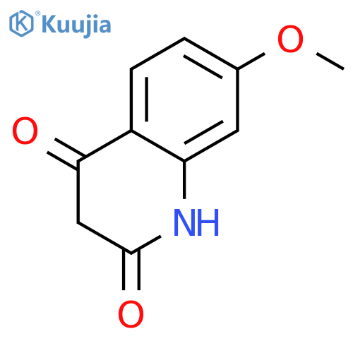 7-Methoxyquinoline-2,4(1H,3H)-dione structure