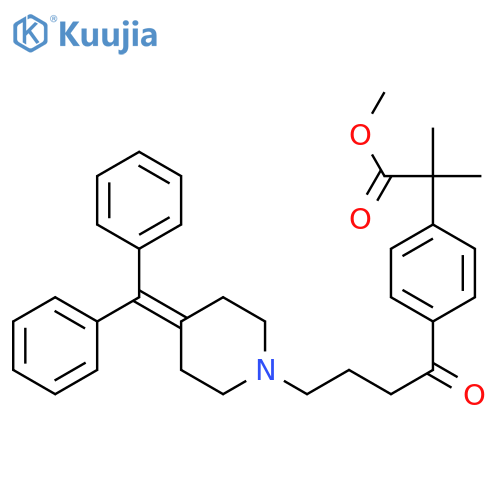 2-(4-(4-(4-(Diphenylmethylene)piperidin-1-yl)butanoyl)phenyl)-2-methylpropanoic Acid Methyl Ester structure