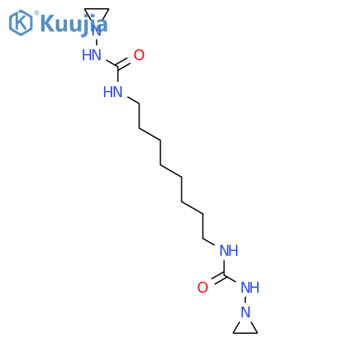 Urea,N,N''-1,8-octanediylbis[N'-1-aziridinyl- (9CI) structure
