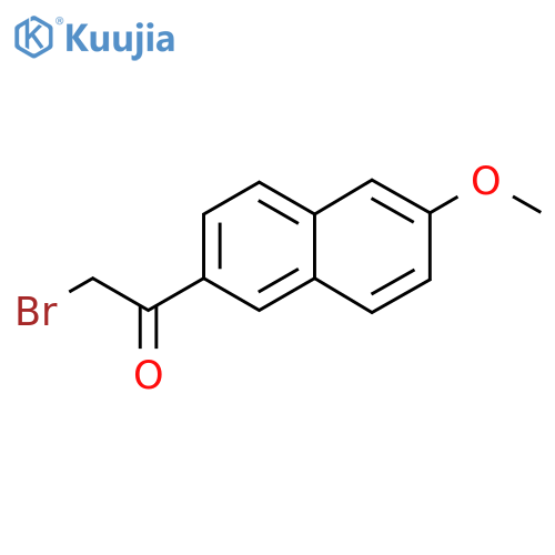 2-(Bromoacetyl)-6-methoxynaphthalene structure