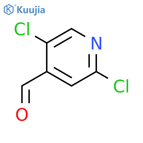 2,5-Dichloro-4-pyridinecarboxaldehyde structure