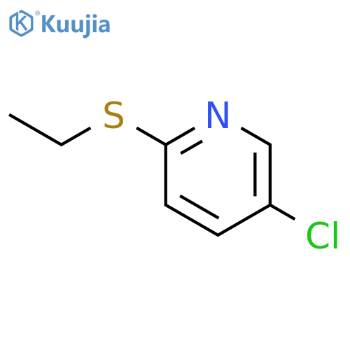 5-Chloro-2-ethylthiopyridine structure