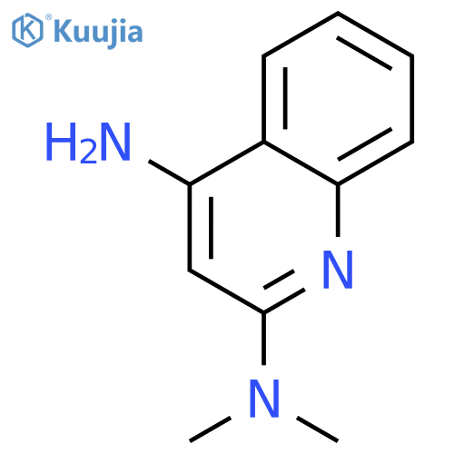 N*2*,N*2*-Dimethyl-quinoline-2,4-diamine structure
