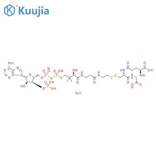 coenzyme A glutathione disulfide, sodium salt structure