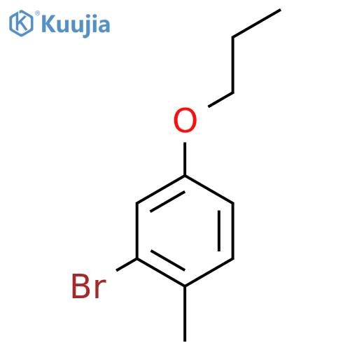 2-Bromo-1-methyl-4-propoxybenzene structure
