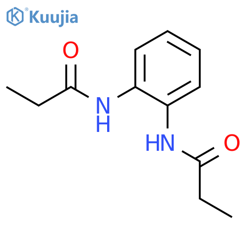 Propanamide, N,N'-1,2-phenylenebis- structure