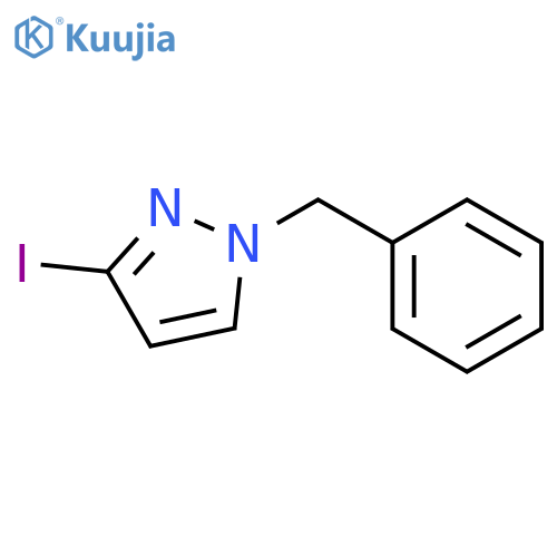 1-Benzyl-3-iodo-1H-pyrazole structure