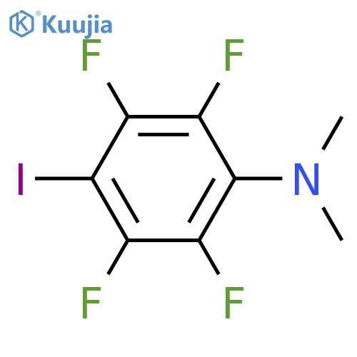 Benzenamine, 2,3,5,6-tetrafluoro-4-iodo-N,N-dimethyl- structure