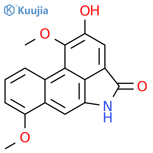 Dibenz[cd,f]indol-4(5H)-one,2-hydroxy-1,7-dimethoxy- structure