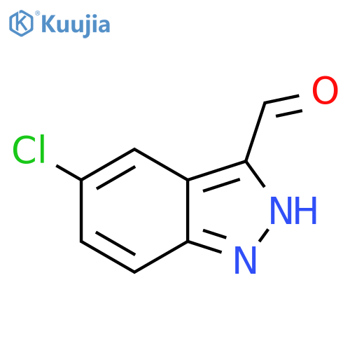 5-Chloro-1H-indazole-3-carbaldehyde structure