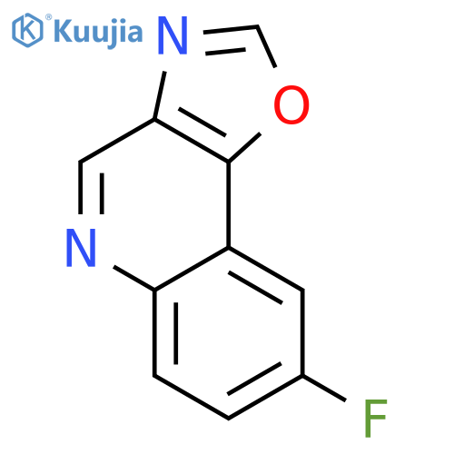 8-Fluoro-oxazolo4,5-cquinoline structure