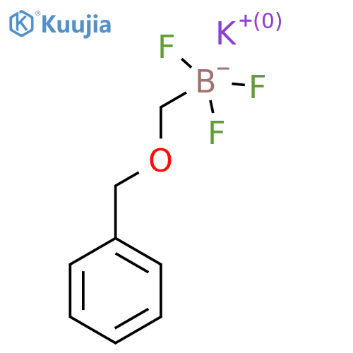 Potassium ((benzyloxy)methyl)trifluoroborate structure