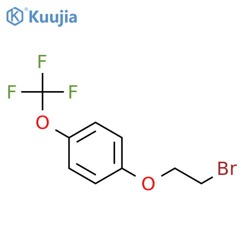 1-(2-bromoethoxy)-4-(trifluoromethoxy)benzene structure
