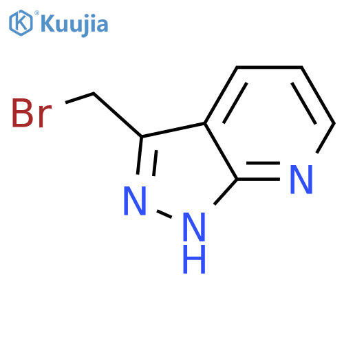 3-(Bromomethyl)-1H-pyrazolo[3,4-b]pyridine structure