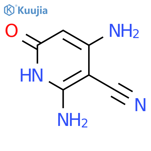 2,4-diamino-1,6-dihydro-6-oxo-3-Pyridinecarbonitrile structure