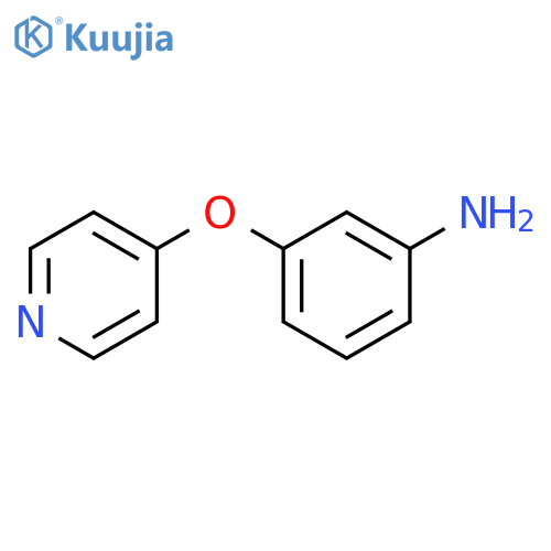 3-(Pyridin-4-yloxy)aniline structure