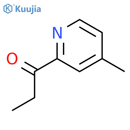 1-(4-methyl-2-pyridinyl)-1-Propanone structure