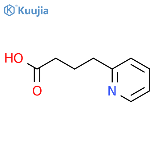 4-(Pyridin-2-yl)butanoic acid structure