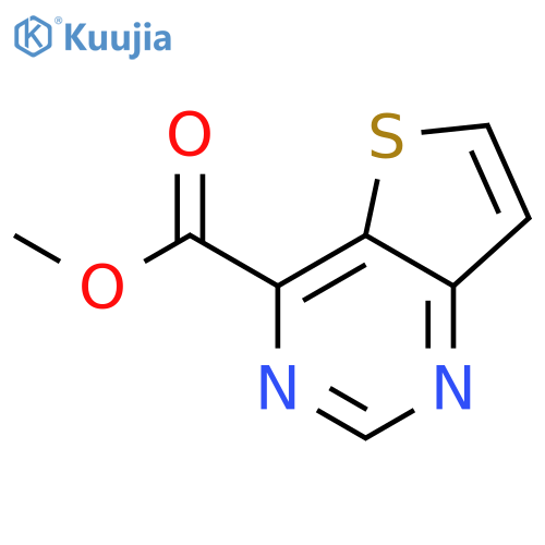 METHYL THIENO[3,2-D]PYRIMIDINE-4-CARBOXYLATE structure