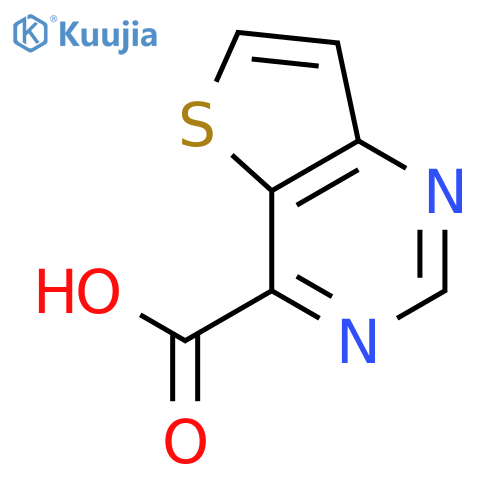 Thieno[3,2-d]pyrimidine-4-carboxylic acid structure