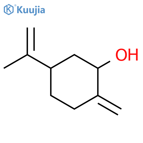 Cyclohexanol,2-methylene-5-(1-methylethenyl)-, (1S,5S)- structure