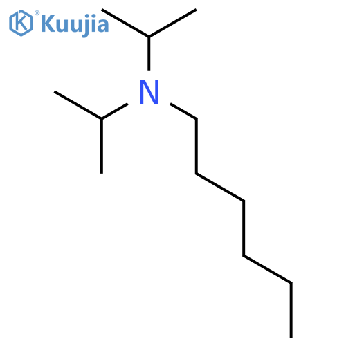 N,n-di(propan-2-yl)hexan-1-amine structure