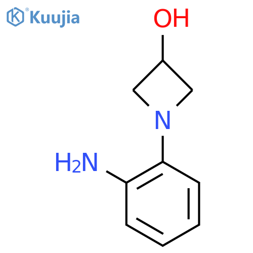 1-(2-Aminophenyl)azetidin-3-ol structure