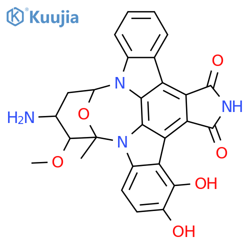 Staurosporine; 7-Oxo, 8,9-dihydroxy, 4'-N-de-Me structure