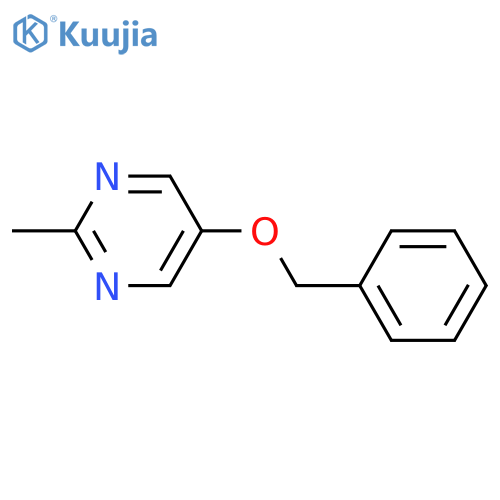 5-(Benzyloxy)-2-methylpyrimidine structure