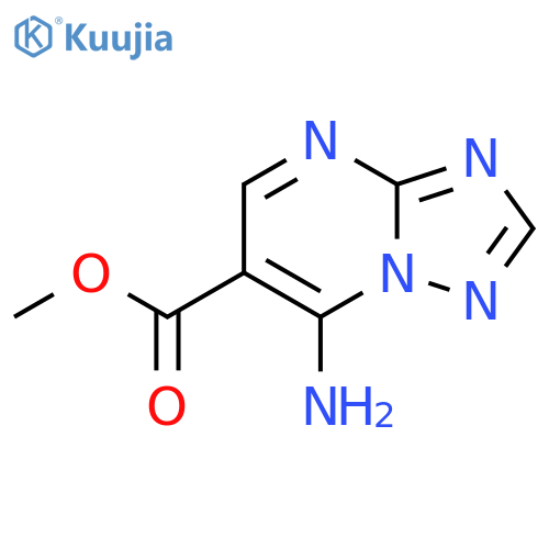 [1,2,4]Triazolo[1,5-a]pyrimidine-6-carboxylic acid, 7-amino-, methyl ester structure