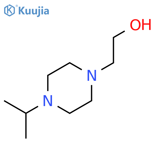 1-(2-HYDROXYETHYL)-4-ISOPROPYL-PIPERAZINE structure