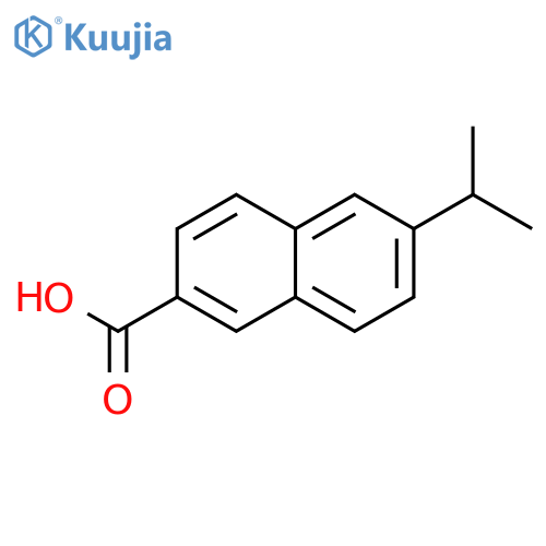 6-(propan-2-yl)naphthalene-2-carboxylic acid structure