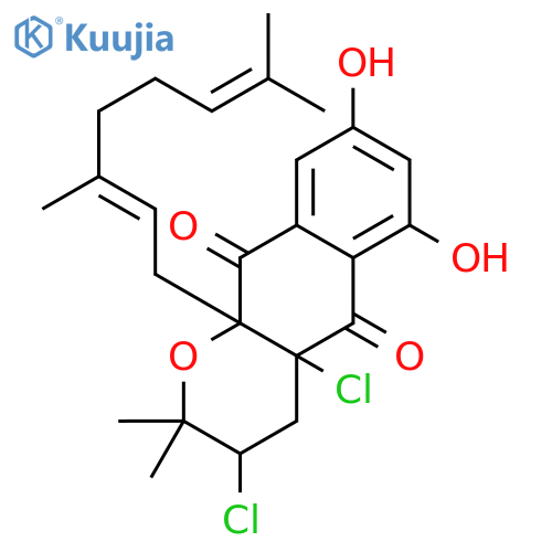 Napyradiomycin A1 structure