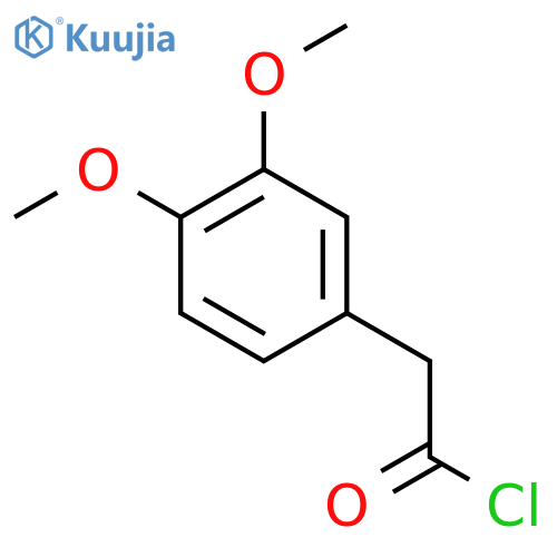 2-(3,4-dimethoxyphenyl)acetyl chloride structure