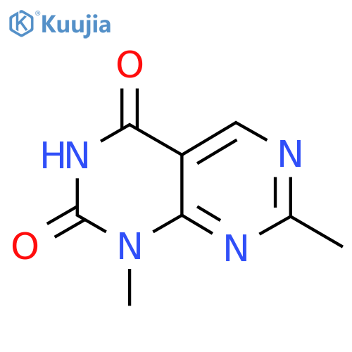 1,7-Dimethylpyrimido[4,5-d]pyrimidine-2,4(1H,3H)-dione structure
