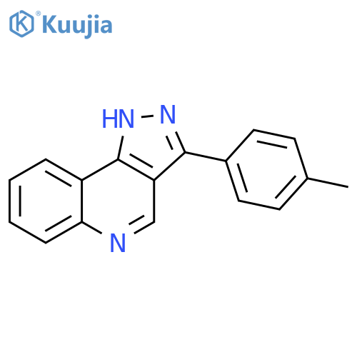 3-(4-Methylphenyl)-1H-pyrazolo[4,3-c]quinoline structure