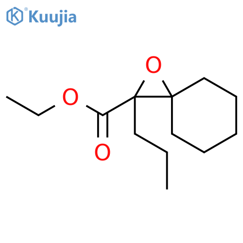 1-Oxaspiro[2.5]octane-2-carboxylic acid, 2-propyl-, ethyl ester structure