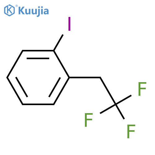 1-Iodo-2-(2,2,2-trifluoroethyl)-benzene structure