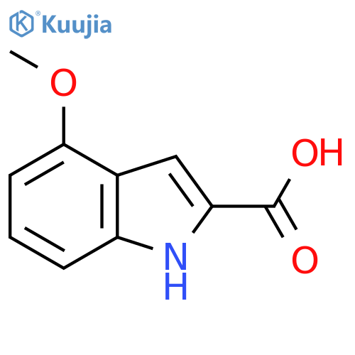 4-methoxy-1H-indole-2-carboxylic acid structure