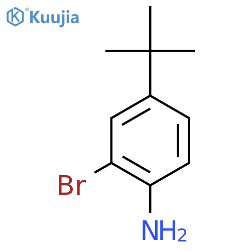 2-bromo-4-tert-butyl-aniline structure