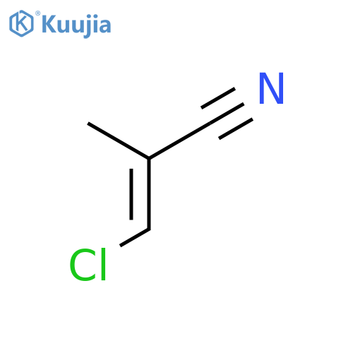 2-Propenenitrile,3-chloro-2-methyl- structure